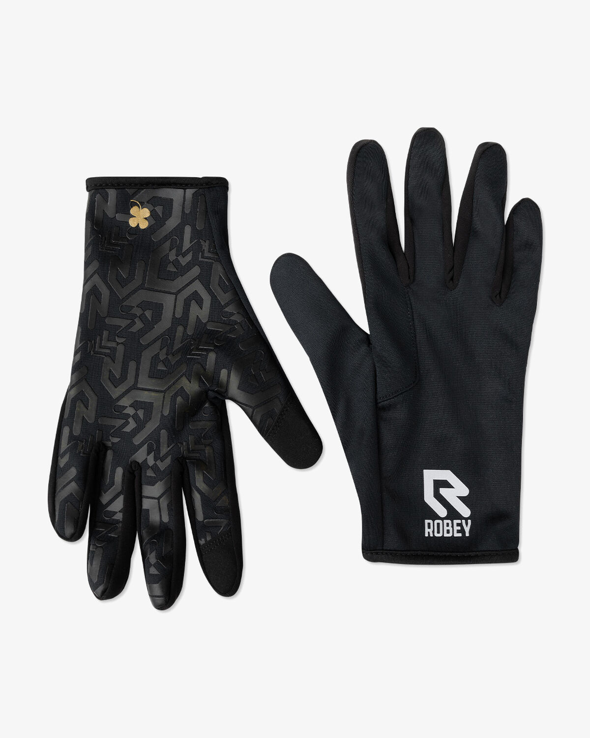 Gloves, Black, hi-res